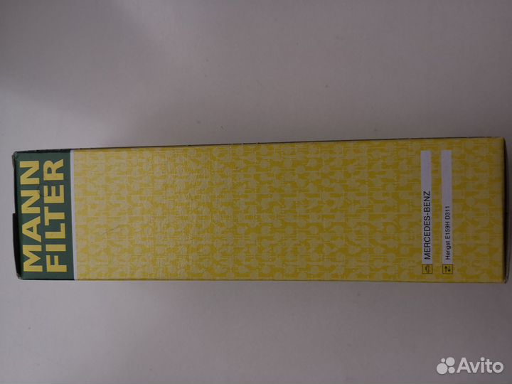 Mann фильтр масляный HU6028Z OM654 и M256