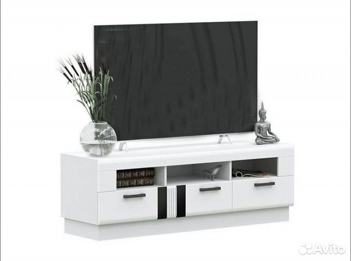 Тумба под тв белая в наличии