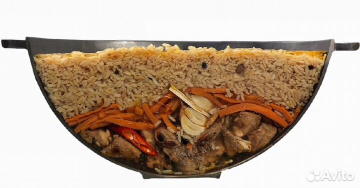 Казан чугунный узбекский 12 литров