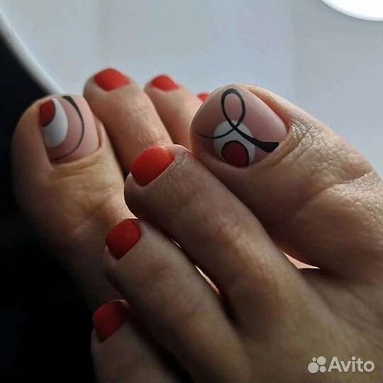 Наращивание ногтей Гель лак Маникюр Педикюр