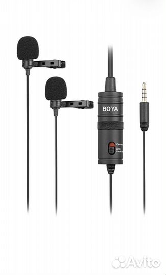 Микрофон петличный для телефона bo-ya by m1