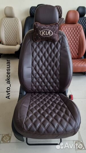 Чехлы на сиденья Хендай Солярис 2 - Киа Рио 4