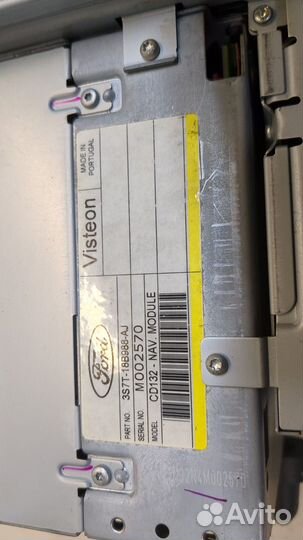 Магнитола Ford Mondeo 3, 2004