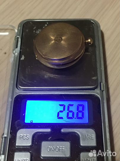 Золотые карманные часы