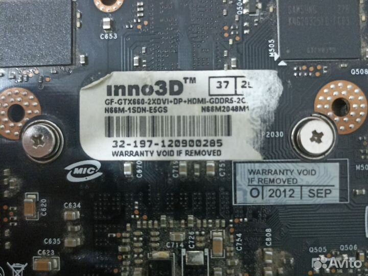 Видеокарта GTX 660+dp+hdmi gddr5