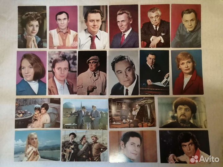 Открытки артисты СССР