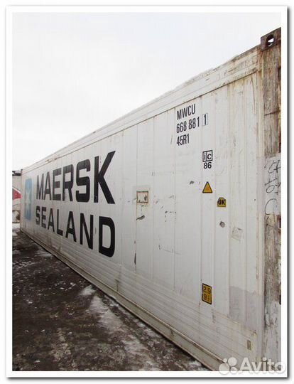 Рефконтейнер 40-футов mwcu 668881-1 2003 г.в