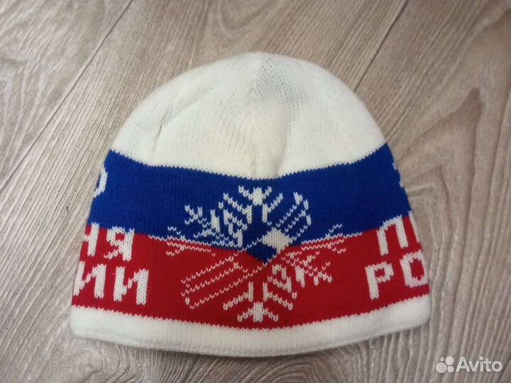 Шапка лыжня России 2010