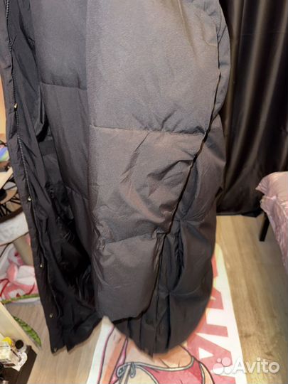 Пуховик женский длинный