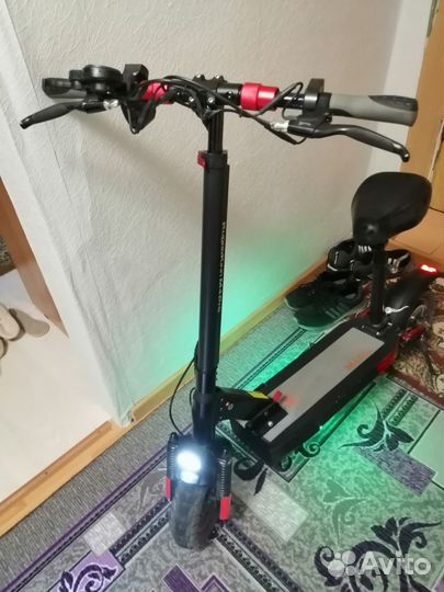 Электросамокат kugoo m4 pro с сиденьем