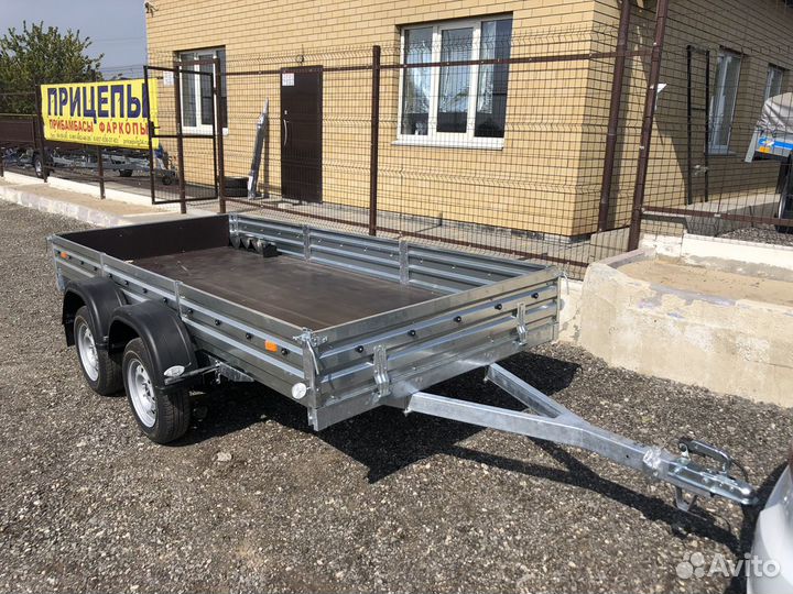2-осный прицеп Мзса 3,5 х 1,5 х 0,3 м