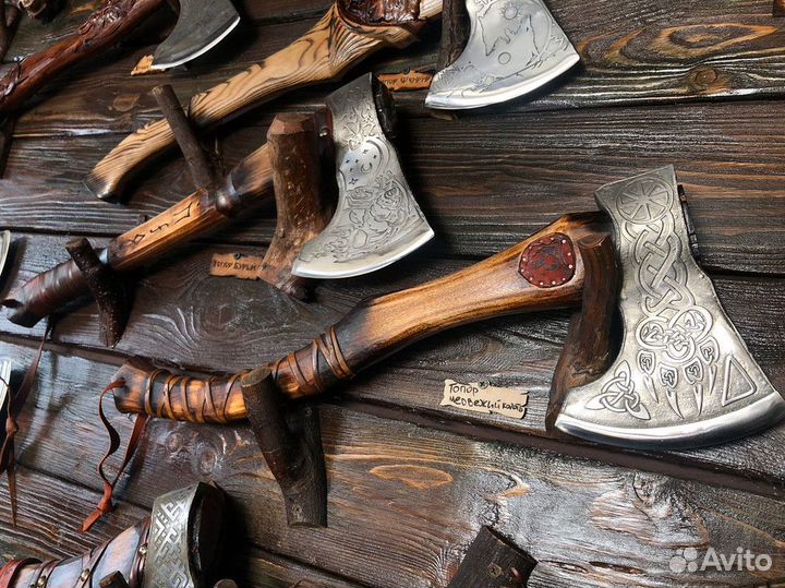 Эксклюзивные топоры ручной работы