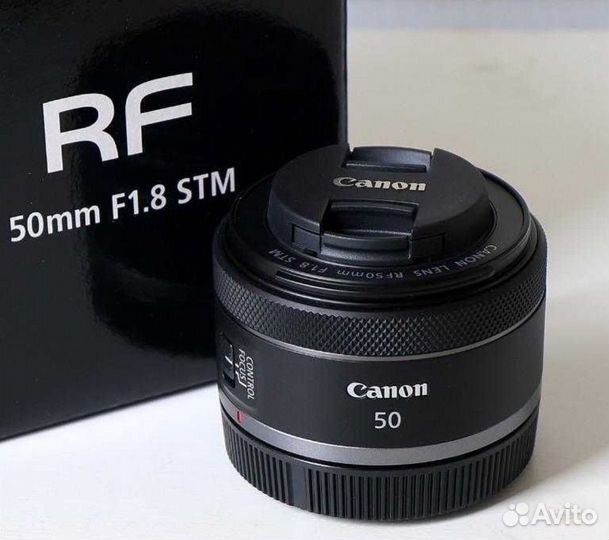 Объектив canon RF 50mm 1.8