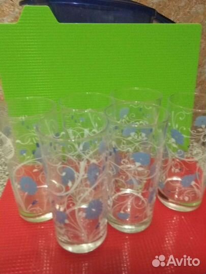 Набор стаканов 6 штук