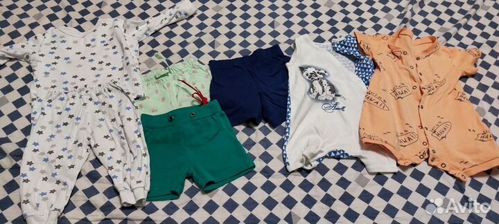 Вещи пакетом на девочку 74