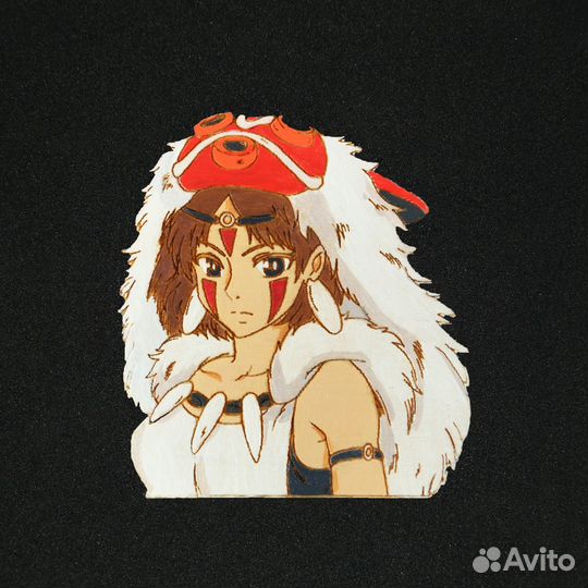 Деревянные значки аниме, мультфильмы, геншин