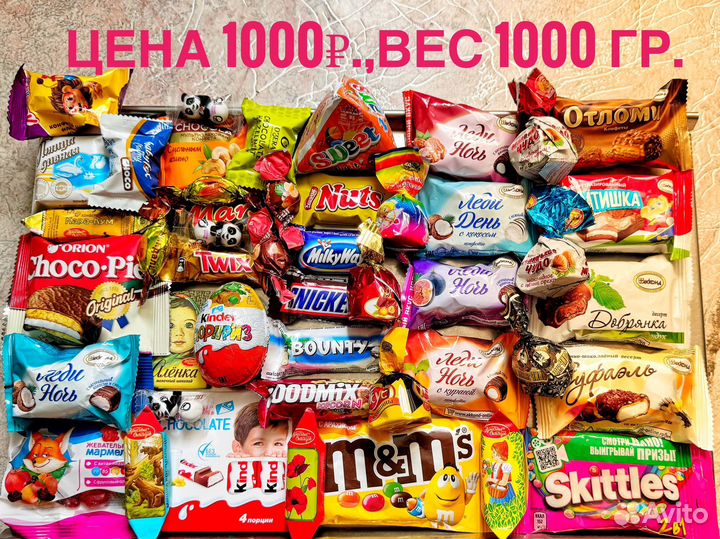 Новогодние подарки конфеты