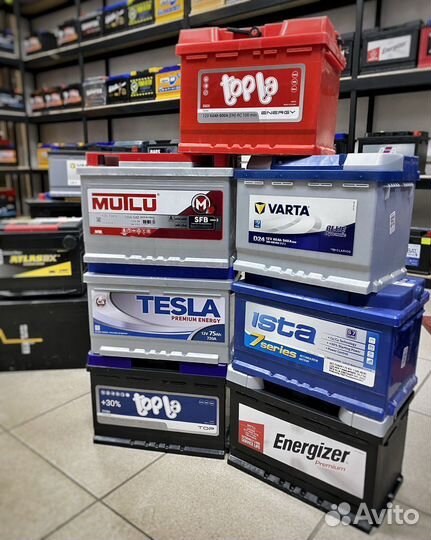 Аккумуляторы автомобильные 55/60/65/75