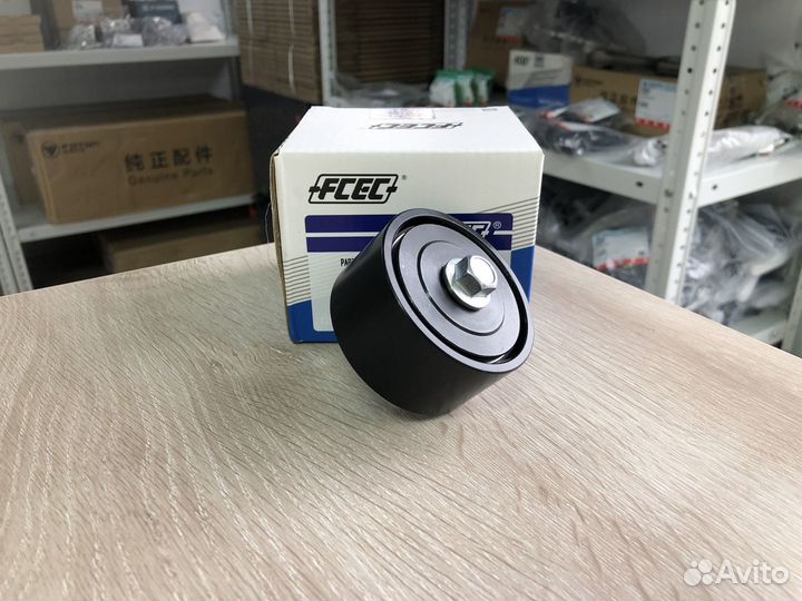 Ролик промежуточный гладкий Газель Cummins 2.8