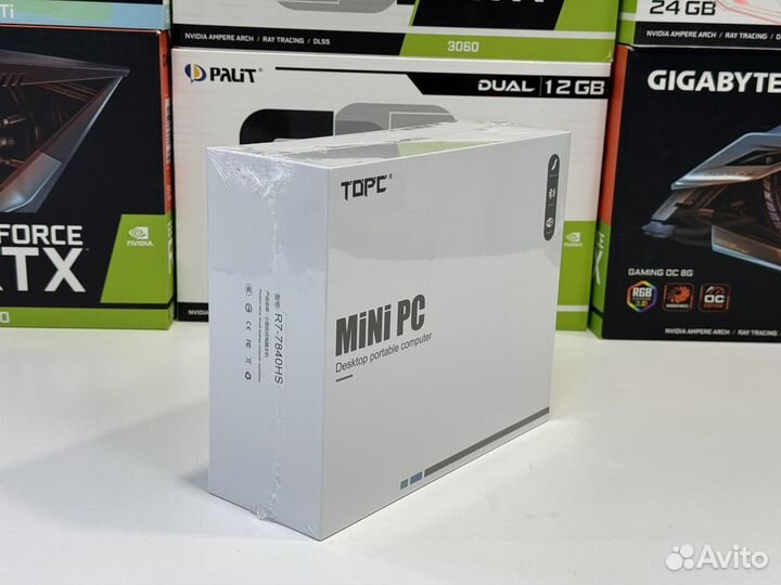 Новый / Ryzen 7 7840HS / DDR5 / NVMe / Radeon 780M