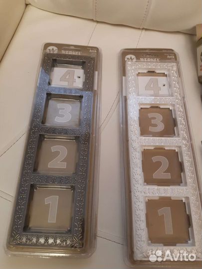 Продам рамки и выключатели werkel