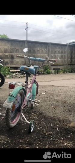 Стильный детский велосипед