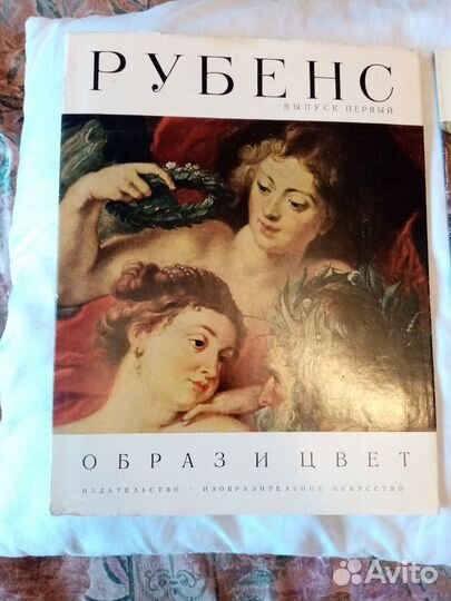 Альбом репродукциями Рубенса и Микеланджело