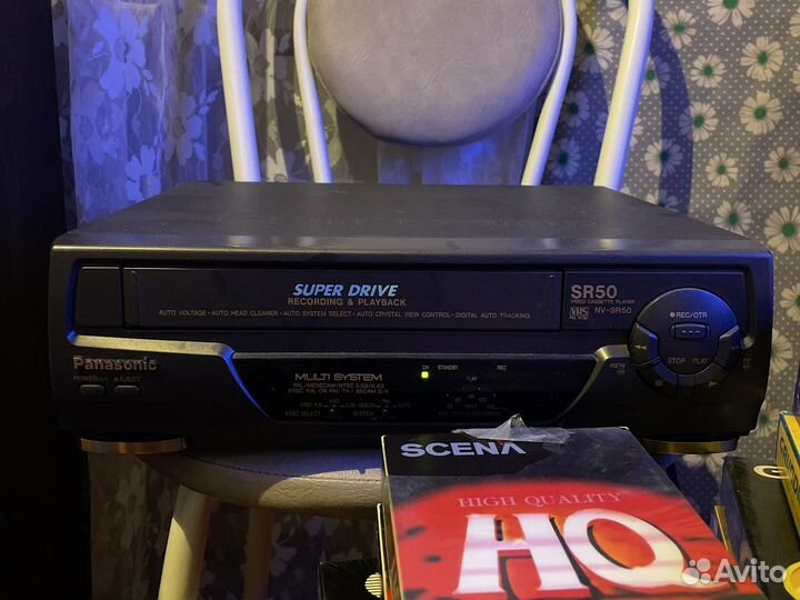 Видеомагнитофон panasonic super drive