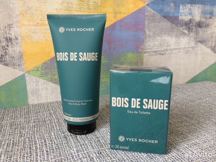 Шампунь и туалетная вода Bois de Sauge Ив Роше