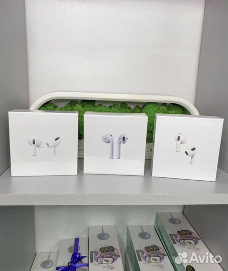 Airpods 2 /3/pro/pro 2 премиум