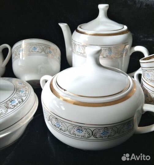 Чайный сервиз Довбыш 50 гг. Винтаж.Редкий