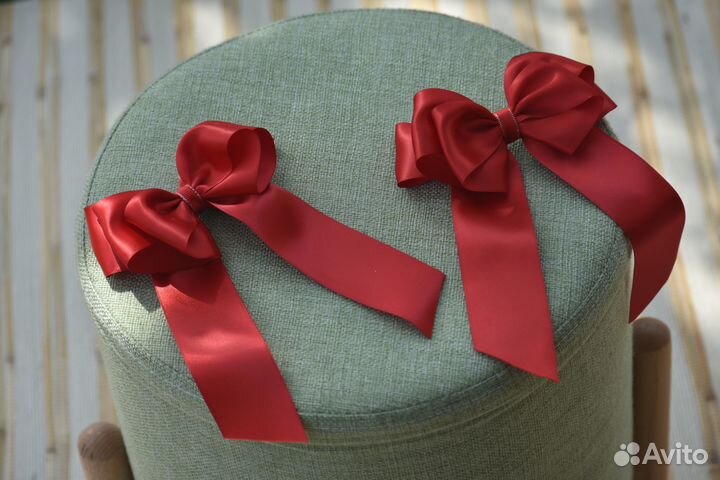 Школьные бантики ручная работа
