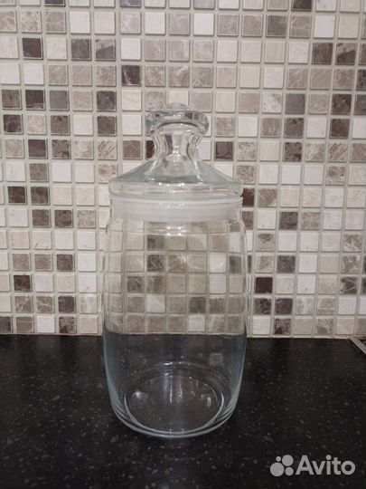 Стеклянные банки для сыпучих продуктов