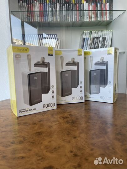 Внешний аккумулятор 80000 mAh