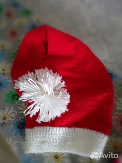 Новогодний вязаный костюмчик