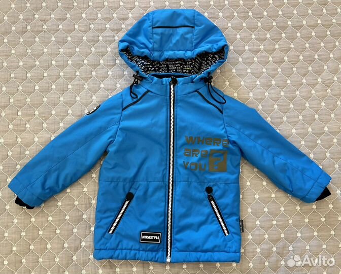 Куртка демисезонная для мальчика nikastyle, 98, бу