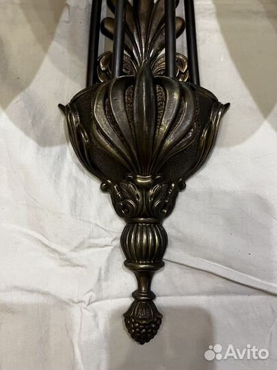 Бра «Флора», бронза