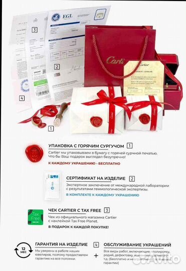 Cartier кольцо Love 0.219ct