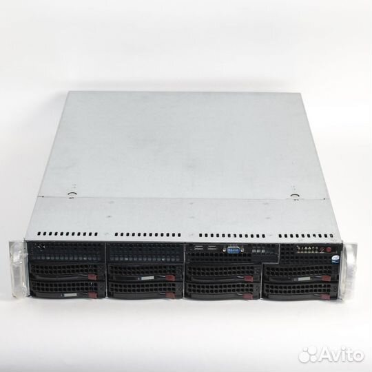 Корпус Supermicro CSE-825TQ-560LPB (Black) 2U, 8xS