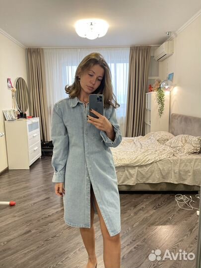 Платье рубашка marchelas