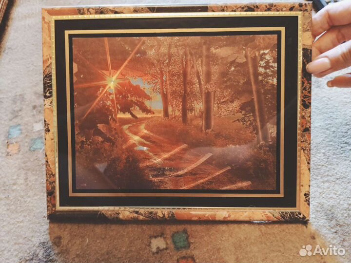 Картина в стекле