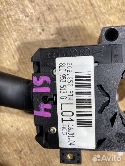Переключатель поворотников Audi A3 8L Арт 514