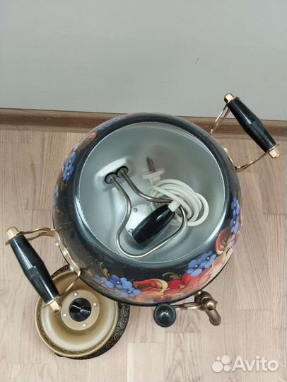 Электросамовар с художественной росписью