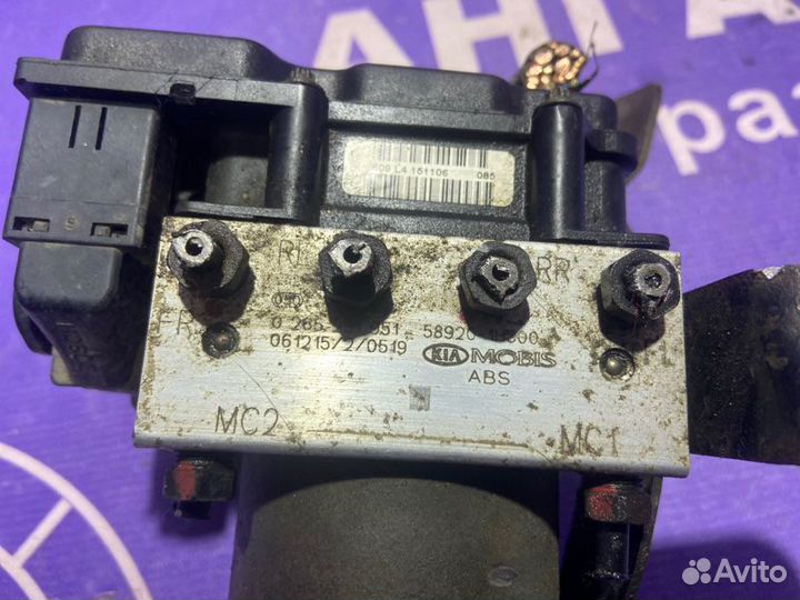 Блок abs Kia Ceed ED G4FC 2007