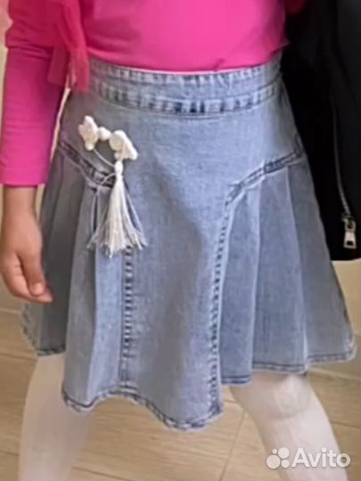Юбка джинсовая