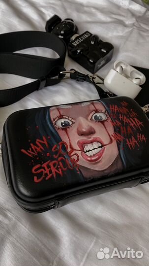 Роспись сумки. Кастом