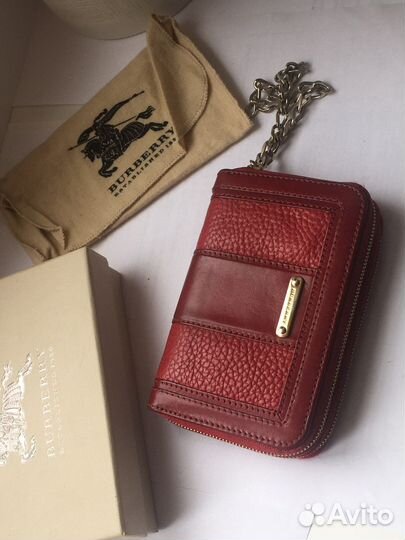 Кошелек клатч burberry, оригинал