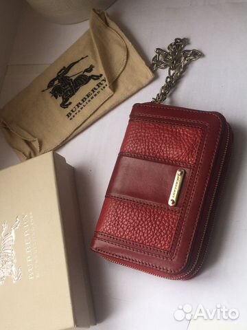 Кошелек клатч burberry, оригинал