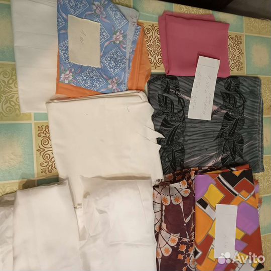 Ткани, отрезы, летние