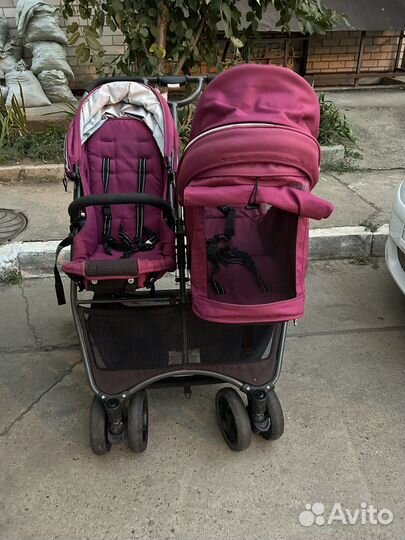 Коляска для двойни valco baby